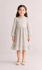 Tulle Frock White 3D Floral