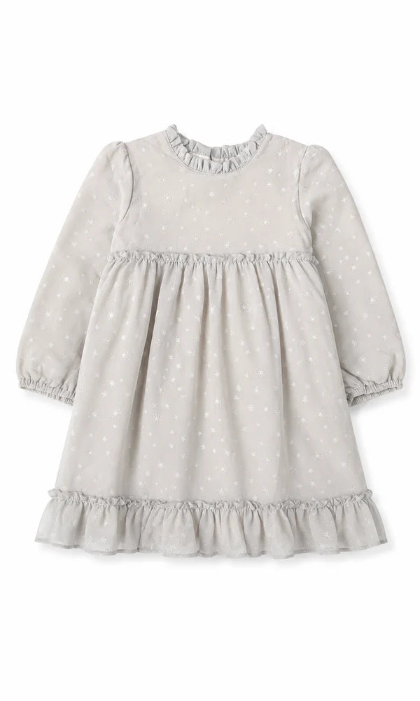 Tulle Frock White 3D Floral