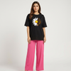 Cotton Jersey 2-Piece Pajama Set for Women & Girls (S–XL, 7–14) – Summer